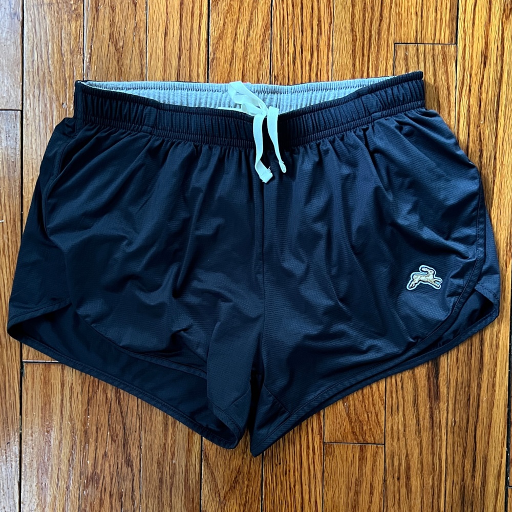 Tracksmith Twilight Split Shorts Black